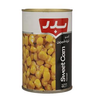 کنسرو ذرت شیرین 500گرمی بدر