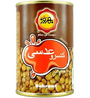 کنسرو عدسی 410گرم بهروز