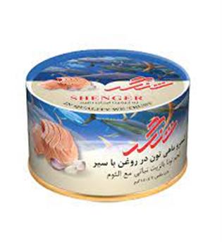 تن ماهی180گرمی شنگر