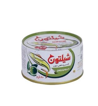 کنسرو تن ماهی در روغن زیتون180گرم شیلتون