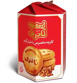 کلوچه 6 ضلعی نارگیلی گردویی نادری