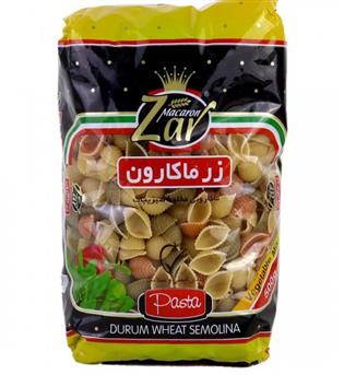 ماکارونی فرمی شلز سبزیجات 500 گرمی زر