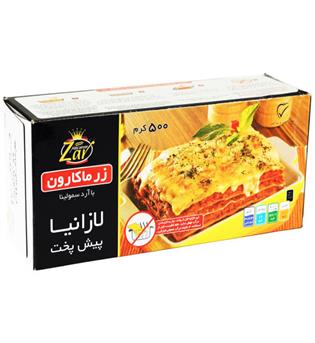 لازانیا 500گرمی زر ماکارون