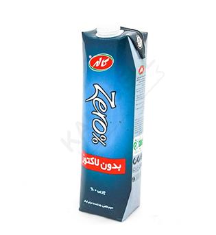 شیر زیرو یک لیتری پاکتی کاله