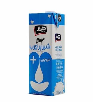 شیر تتراپک پر چرب 1 لیتری هراز