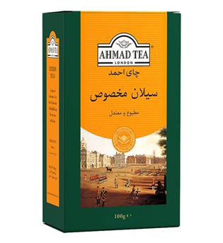 چای سیلان مخصوص 100گرمی احمد