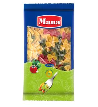 فرمی پروانه ریز سبزیجات500گرمی مانا