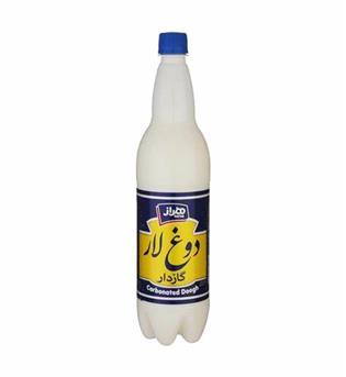 دوغ گازدار 1لیتری لار هراز