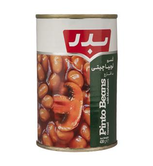 کنسرو لوبیا با قارچ 500گرمی بدر