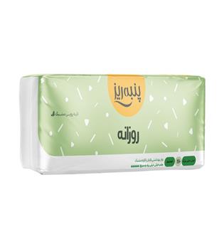 نوار بهداشتی بالدار مشبک خیلی بزرگ پنبه ریز