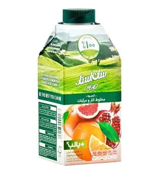آبمیوه  مخلوط انار و مرکبات سان استار 500 سی سی 