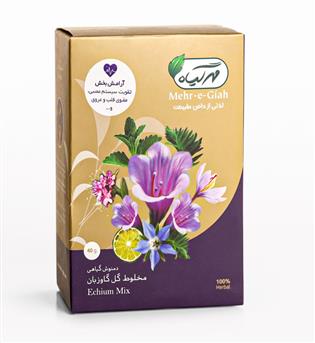 دمنوش گیاهی گل گاوزبان مهرگیاه