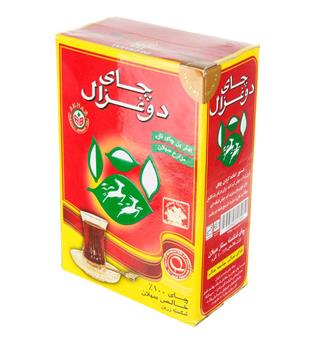 چای 100 گرمی ساده دوغزال