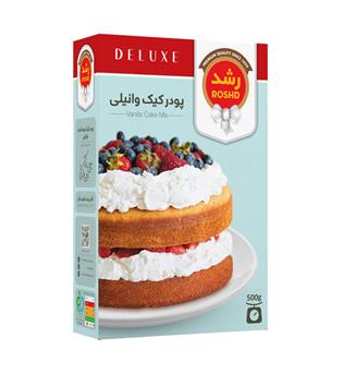 پودر کیک وانیل.خامه وانیل رشد
