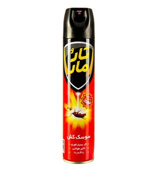 اسپری سوسک کش تارومار قرمز با بو400میل 