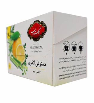 دمنوش لاغری با طعم لیمو و کرفس 20 عددی گلستان