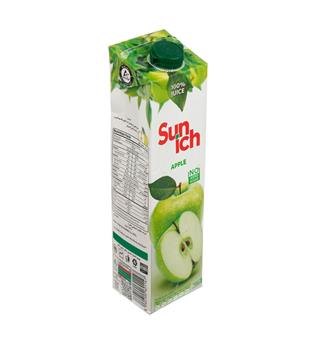 آب سیب یک لیتری سن ایچ پاکتی 