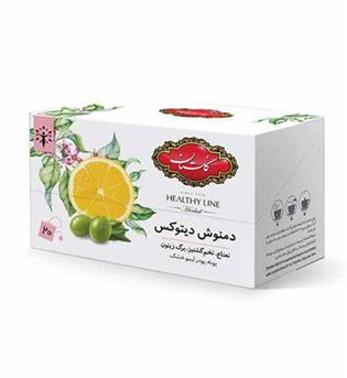 دمنوش دیتوکس 20 عددی گلستان
