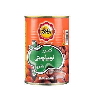 کنسرو لوبیا چیتی باقارچ بهروز