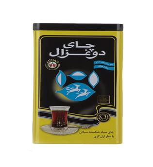 چای دوغزال 400گرمی قوطی عطری