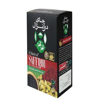 دوغزال چای زعفران و هل 400گرمی