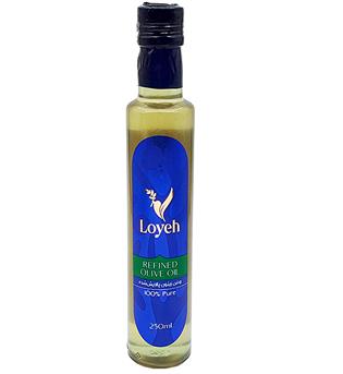 روغن زیتون پالایش شده 250 سی سی لویه 