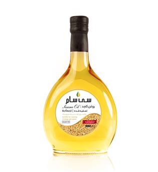 روغن کنجد نیم لیتری فرابکر بابو سی سام 
