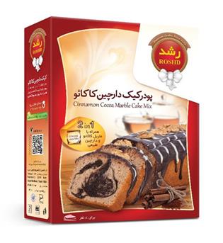 پودر کیک دارچین کاکائو رشد