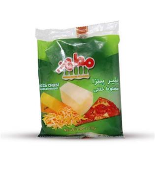 پنیر پیتزا مطهر 2رنگ 180گرمی