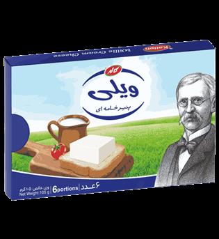 پنیر پورشن ویلی105گرمی کاله