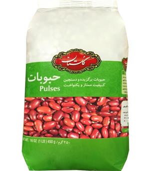 لوبیا قرمز450گرمی استند آپ گلستان