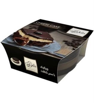 دسر چیز کیک با سس شکلات 90گرمی لیوانی کاله