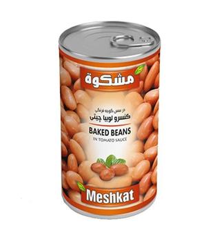 کنسرو لوبیا با قارچ 400گرمی مشکوه