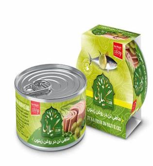 کنسرو تن ماهی در روغن زیتون 180گیلانی
