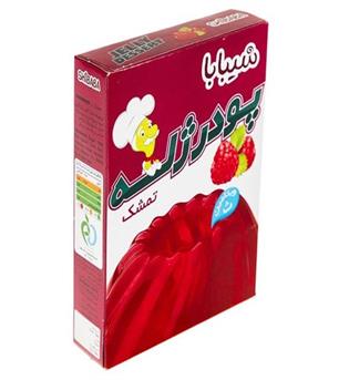 پودر ژله تمشک شیبابا
