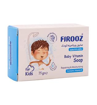 صابون فیروز کارتنی آبی کودک
