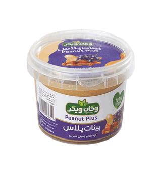 معجون بادام زمینی پینات پلاس وگان ویگر