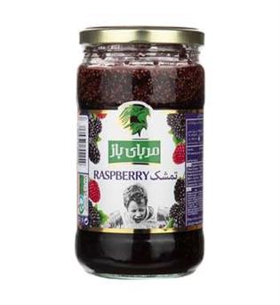 مربای تمشک 800 گرمی باز 