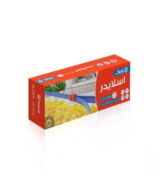 کیسه فریزر اسلایدر نارنجی 18-20بادوک
