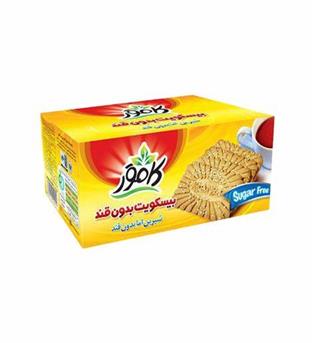 بیسکوییت باآرد گندم کنجدی 360گرمی بدون قند