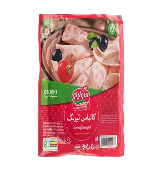 کالباس ژامبون مرغ تیرنگ وکیوم 300گرم کاله