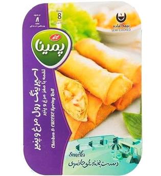 اسپرینگ رول مرغ و پنیر کاله