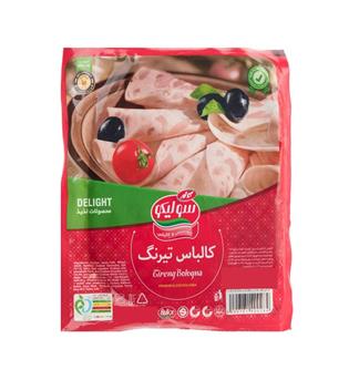 کالباس ژامبون مرغ تیرنگ وکیوم 300گرم کاله