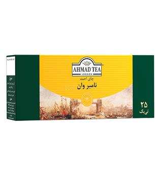 چای نامبروان کیسه ای 25عددی احمد