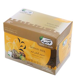 دمنوش لیمو کیسه ای مهرگیاه