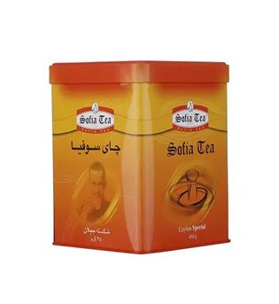 چای قوطی شکسته لایت450 گرمی سوفیا نارنجی