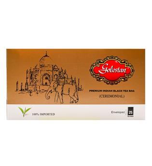 چای تی بگ هندوستان ممتاز تشریفات 25 عددی گلستان