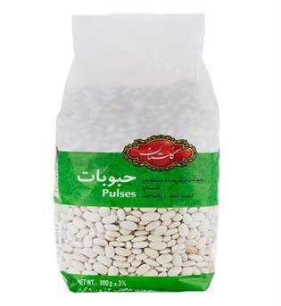 لوبیا سفید900گرمی استند آپ گلستان