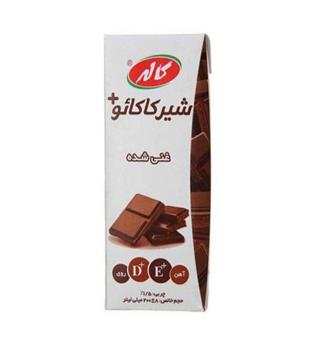 شیر کاکائو پاکتی 200cc کاله 