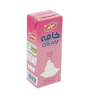 خامه پاکتی 200میلی لیتر کاله